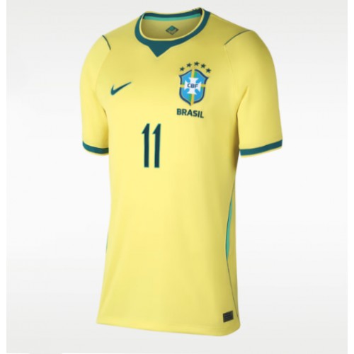 Brasilien Raphinha Belloli #11 Replika Hemmatröja Damer VM 2026 Kortärmad